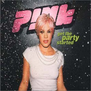 pink get the party started spitting